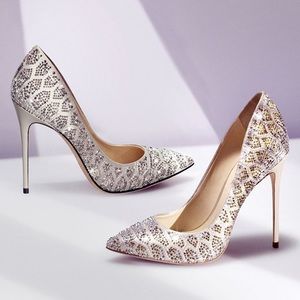 Vince Camuto IMAGINE OLIVIER- RHINESTONE EMBELLISHED PUMP